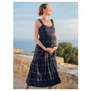 Seraphine Strappy Tiered Alara Midi Dress